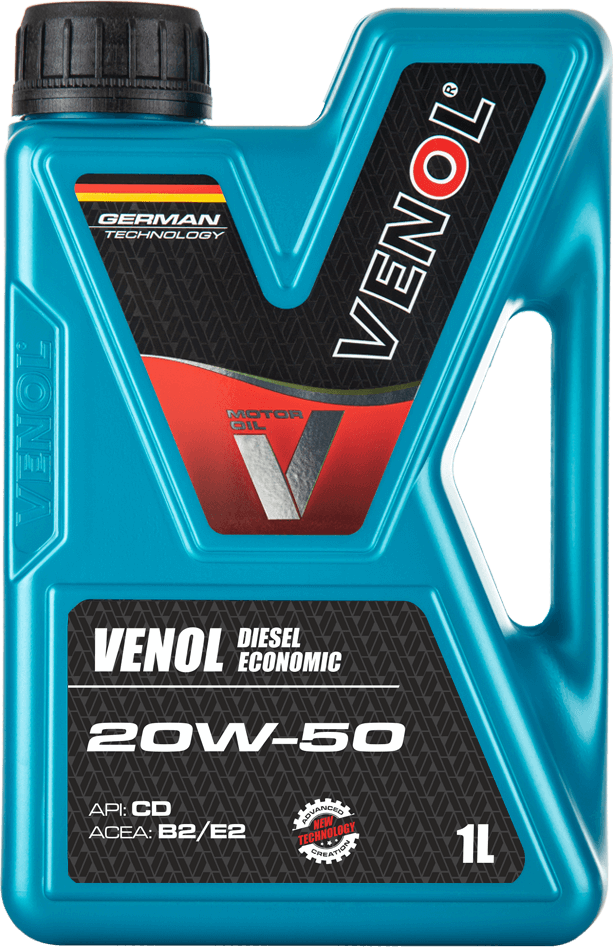 OLEJ SILNIKOWY VENOL DIESEL ECONOMIC CD 20W50_1L